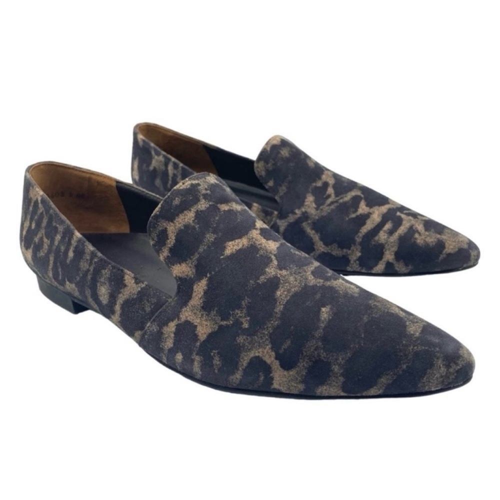 Paul Green‎ Belinda Leopard Print Smoking Loafers